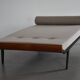 Mid-century Cleopatra daybed, teak and metal frame, 1960s