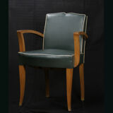 Set of 6 chairs bridge era Art Deco