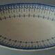 Ravier former creil earthenware and Rockery Flora model Montere