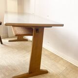 Casala grey desk – 1970s modernist design