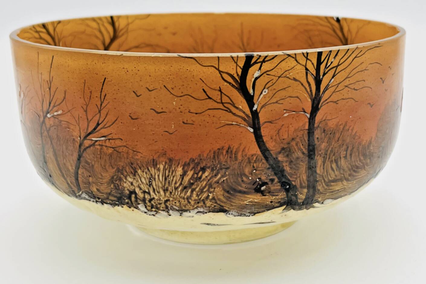 Glass cup François-Théodore Legras (1839-1916)