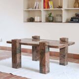 Grande table basse granite