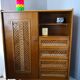 Armoire rotin vintage