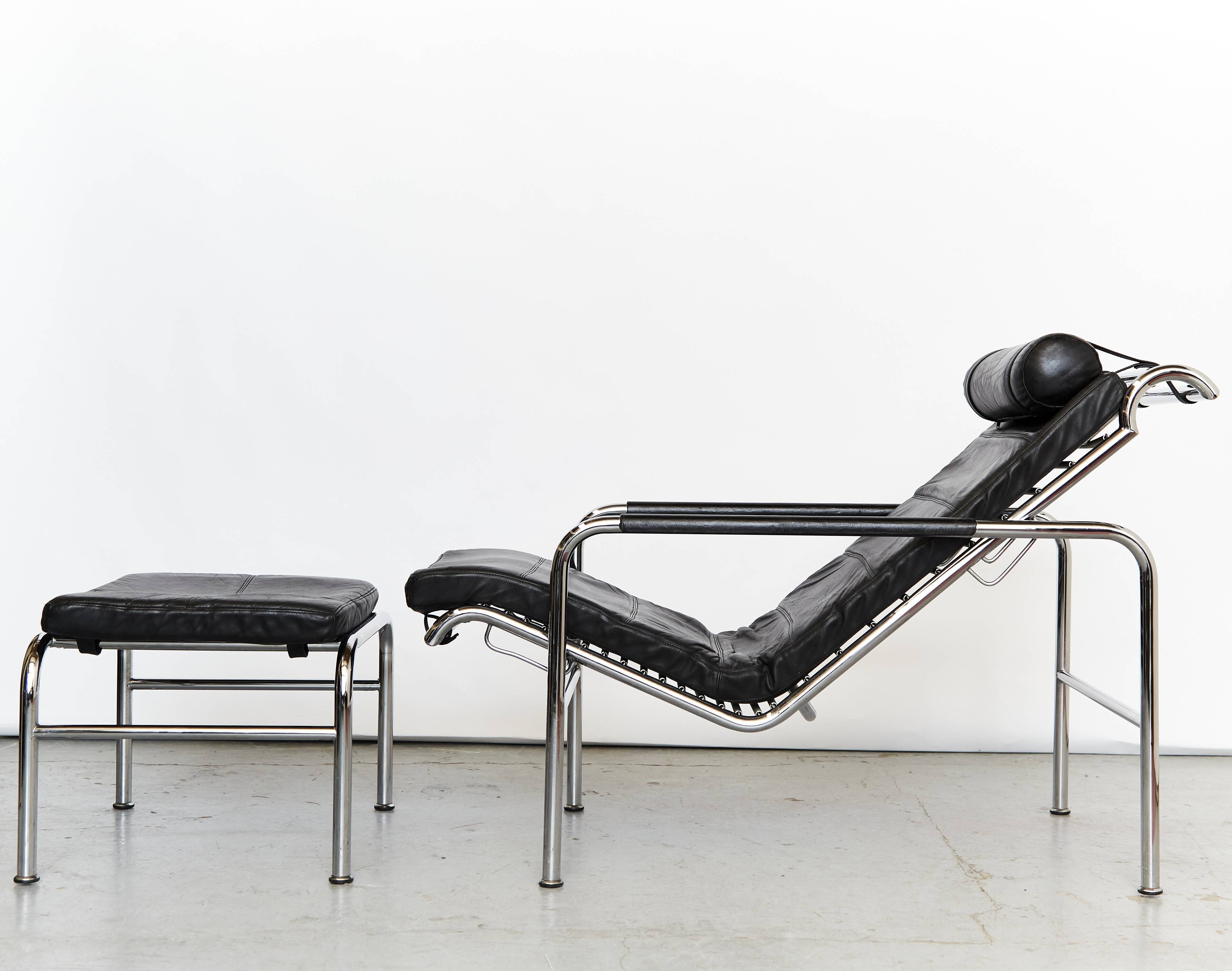 Armchair & Ottoman Gabriele Mucchi "Genni" for Zanotta