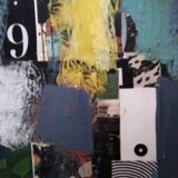Marouflée collage canvas