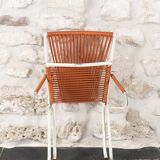 Folding Scoubidou armchair for children