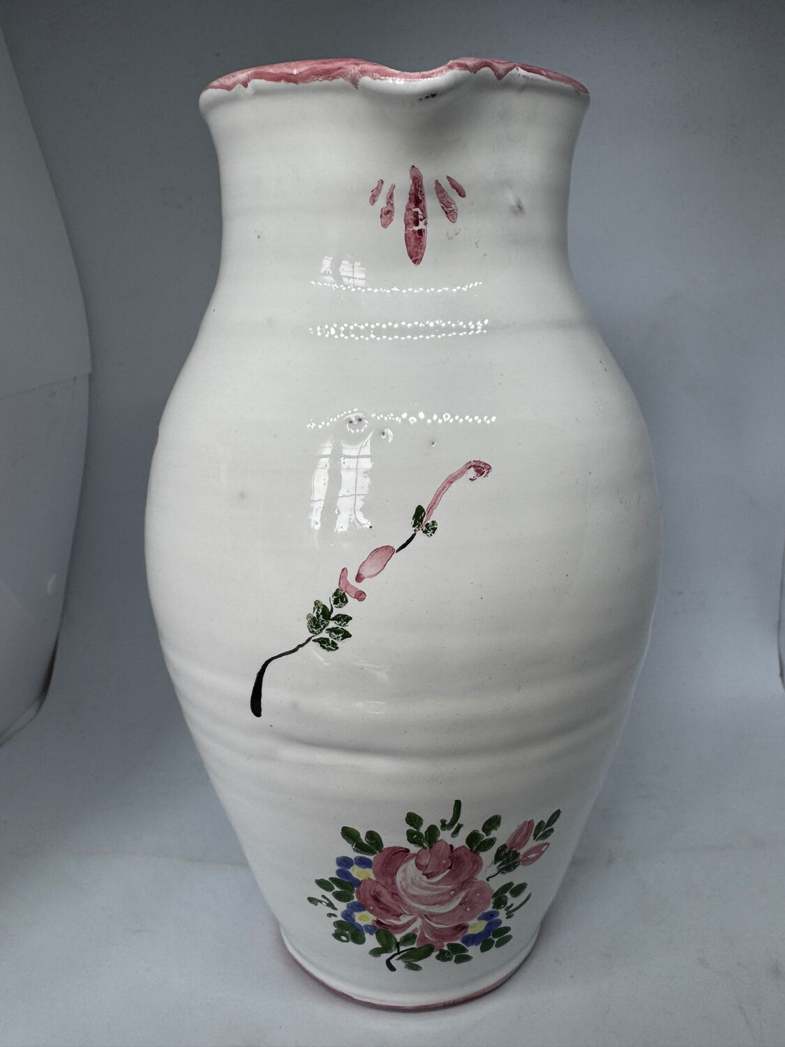 Terracotta cruche from Passavant in Argonne