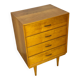 Commode en bouleau moderne du milieu du siècle par Cees Braakman, années 1950