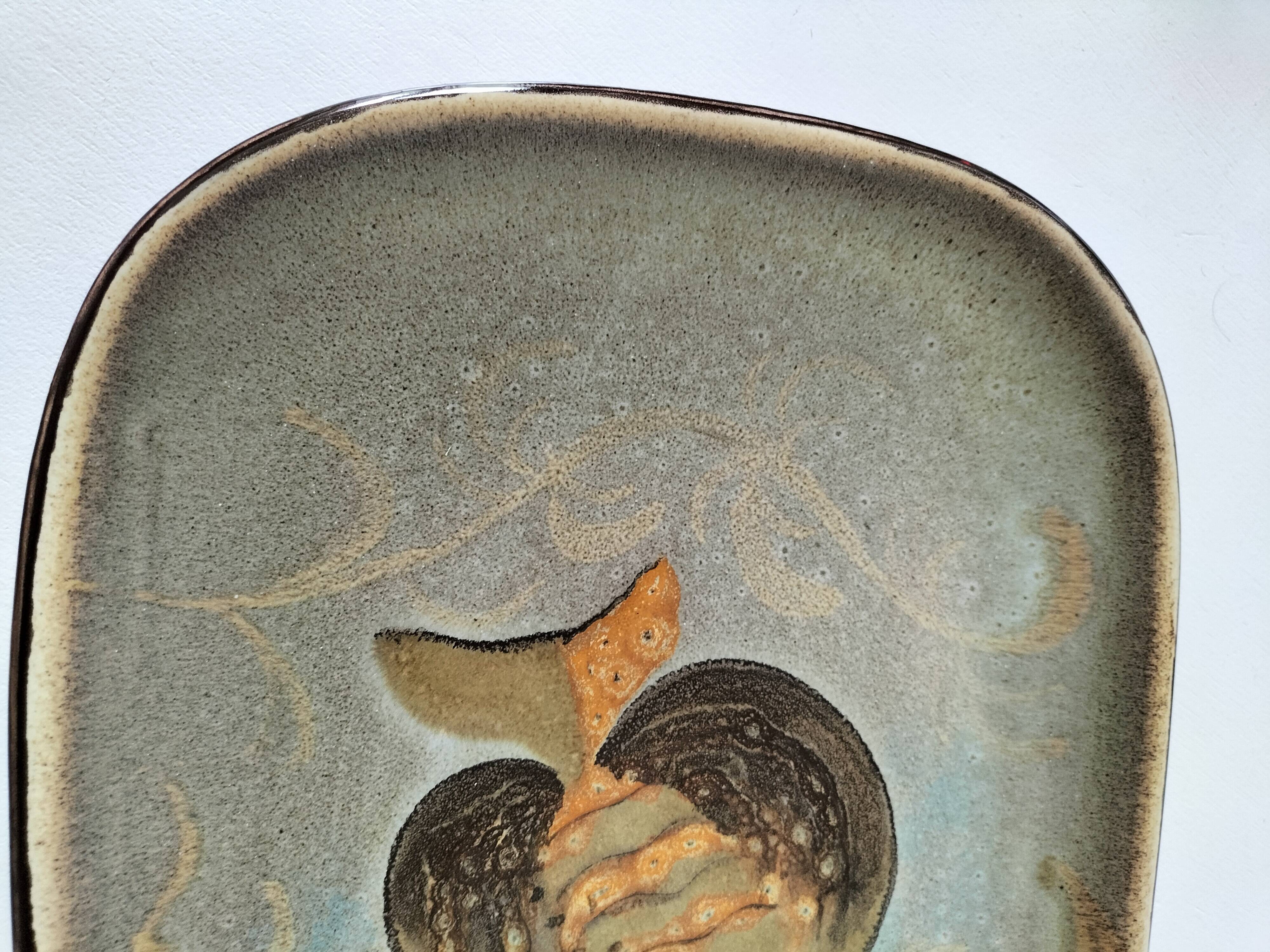 grand plat allongé MBFA Pornic modèle Caraïbes