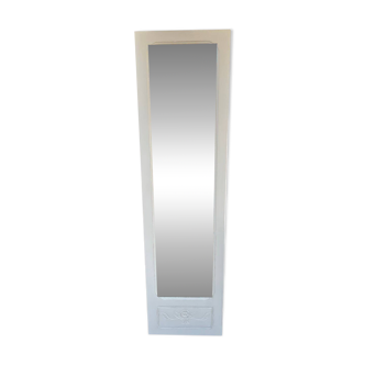 Grey patinated mirror