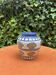 Vintage ceramic vase signed – Art Deco style in blue and orange