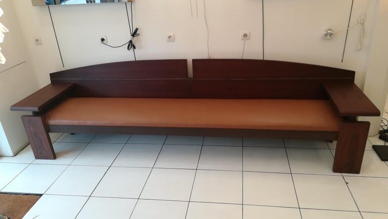 French Senate Bench, Luxembourg, 1972