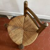 Brutalist low chair / child's chair