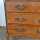 Commode 3 tiroirs style XVI avec 1 serrure
