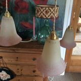 Trio of vintage suspensions
