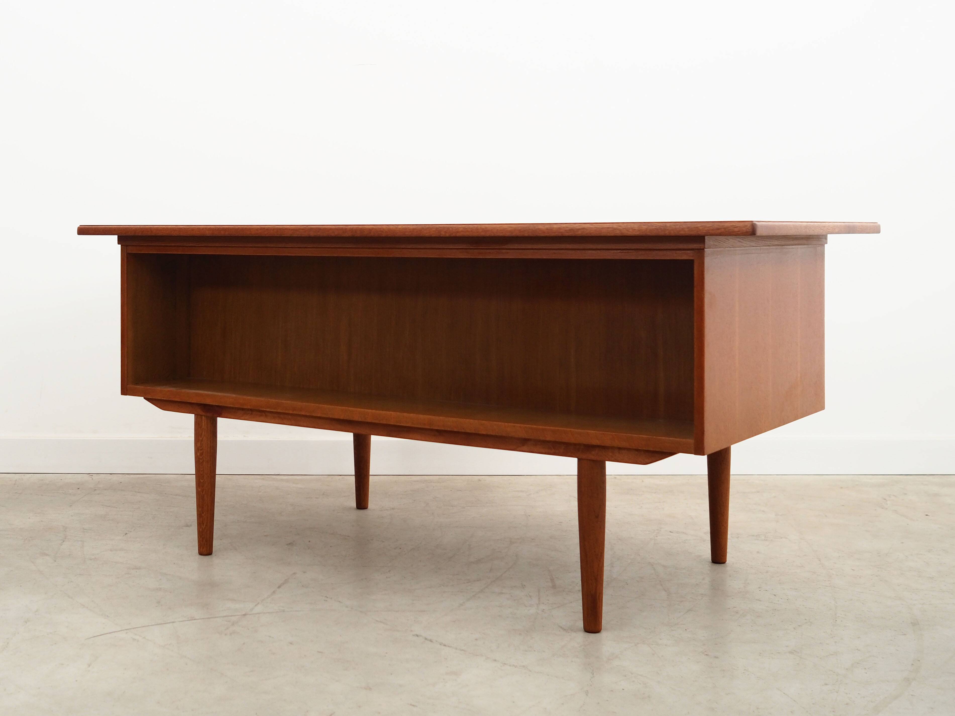 Oak desk, Danish design, 1960s, production: Denmark