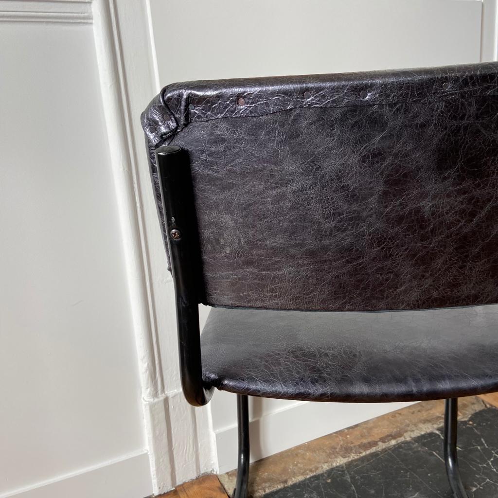 Vintage leather office chair
