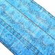 2x9 Vintage Light Blue Kitchen Runner Rug, 65x276Cm