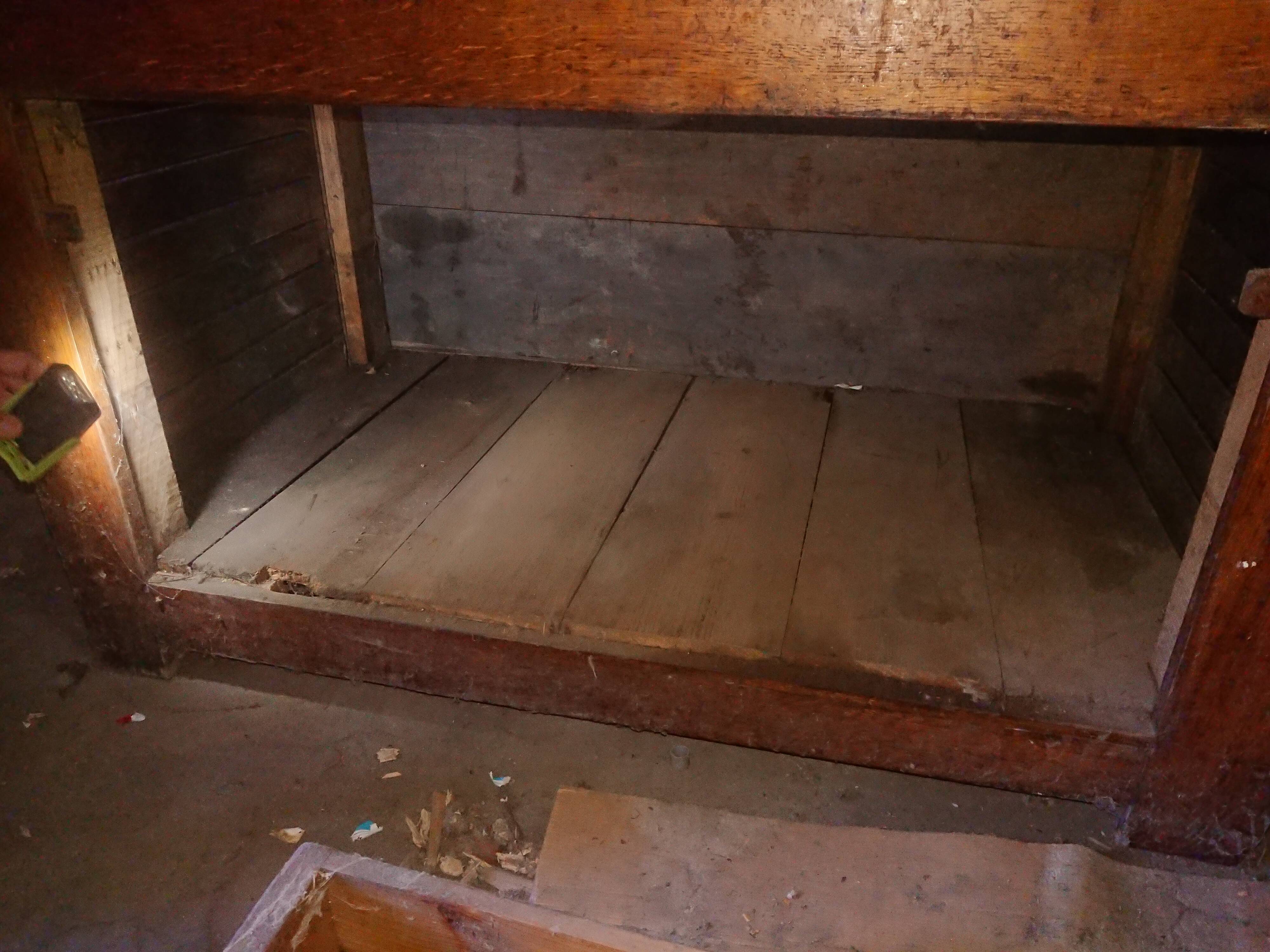 Butcher's refrigerator and ice cream parlor