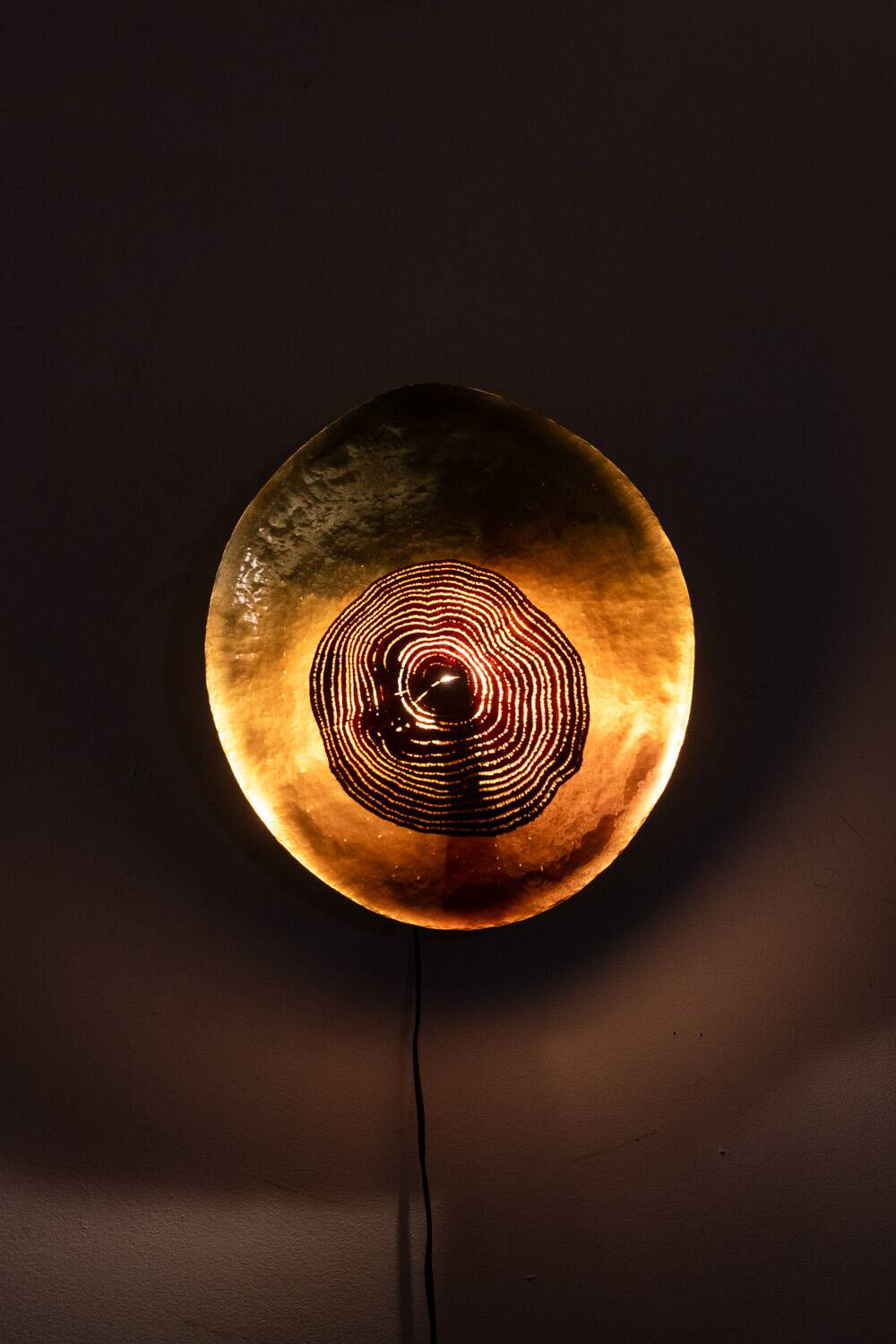 Pair of wall lights model "Martincourt". Contemporary work.