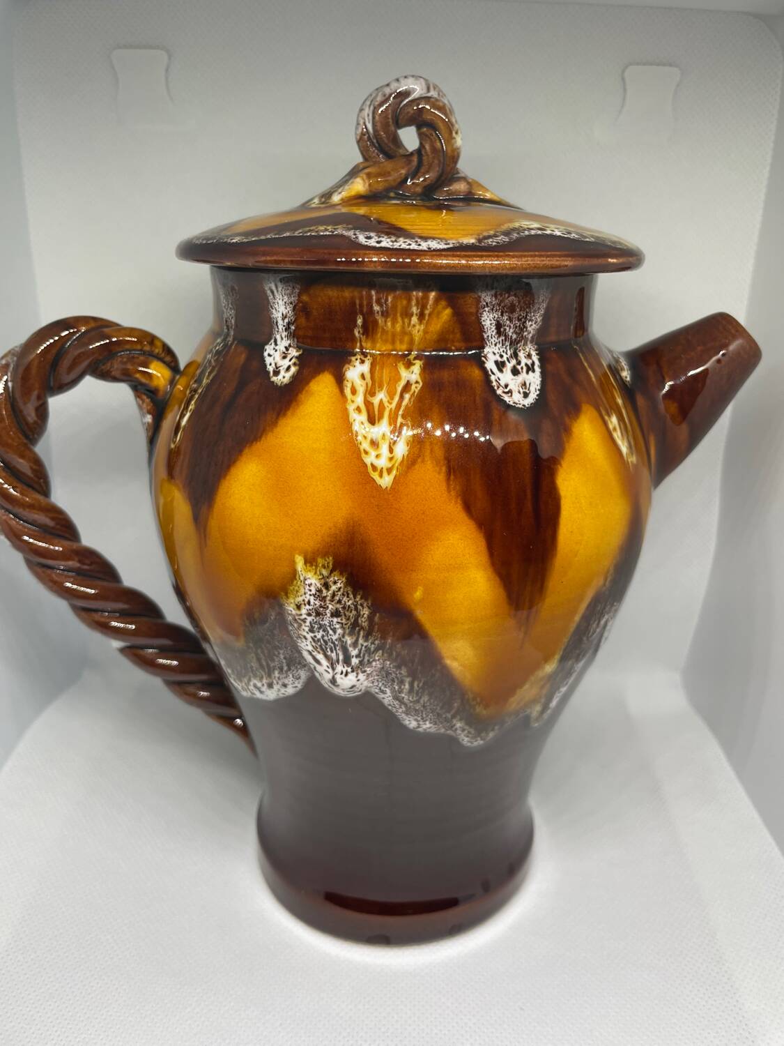 Teapot and sugar bowl set Vallauris