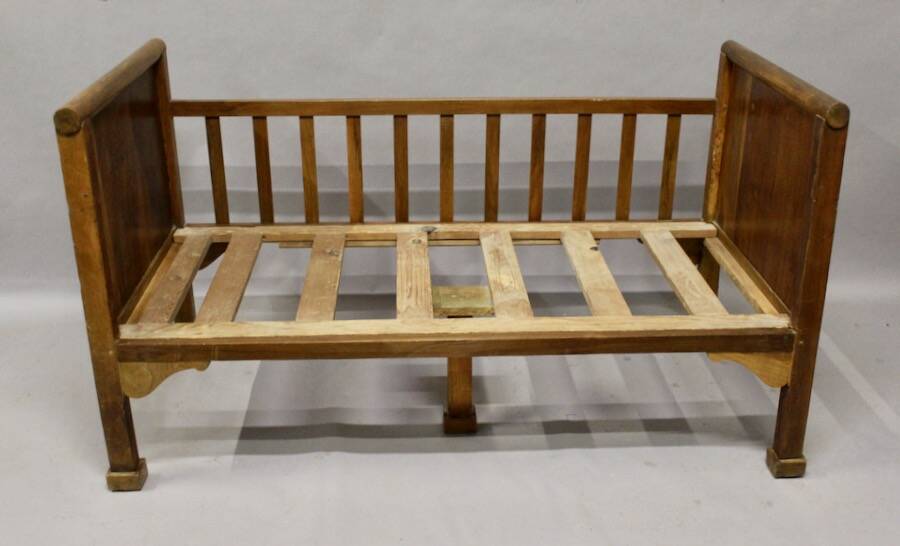 Louis Philippe walnut children's bed