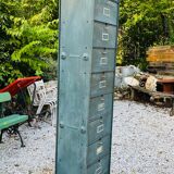 Vintage metal flap locker