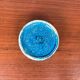 Mid-Century Modern Rimini Blu Pottery Candleholder by Aldo Londi for Bitossi, Italy, 1960s