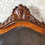 Antique Two-Part Dresser with Mirror, 1890s