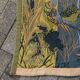 Large Aubusson tapestry "Verdure with birds" signed