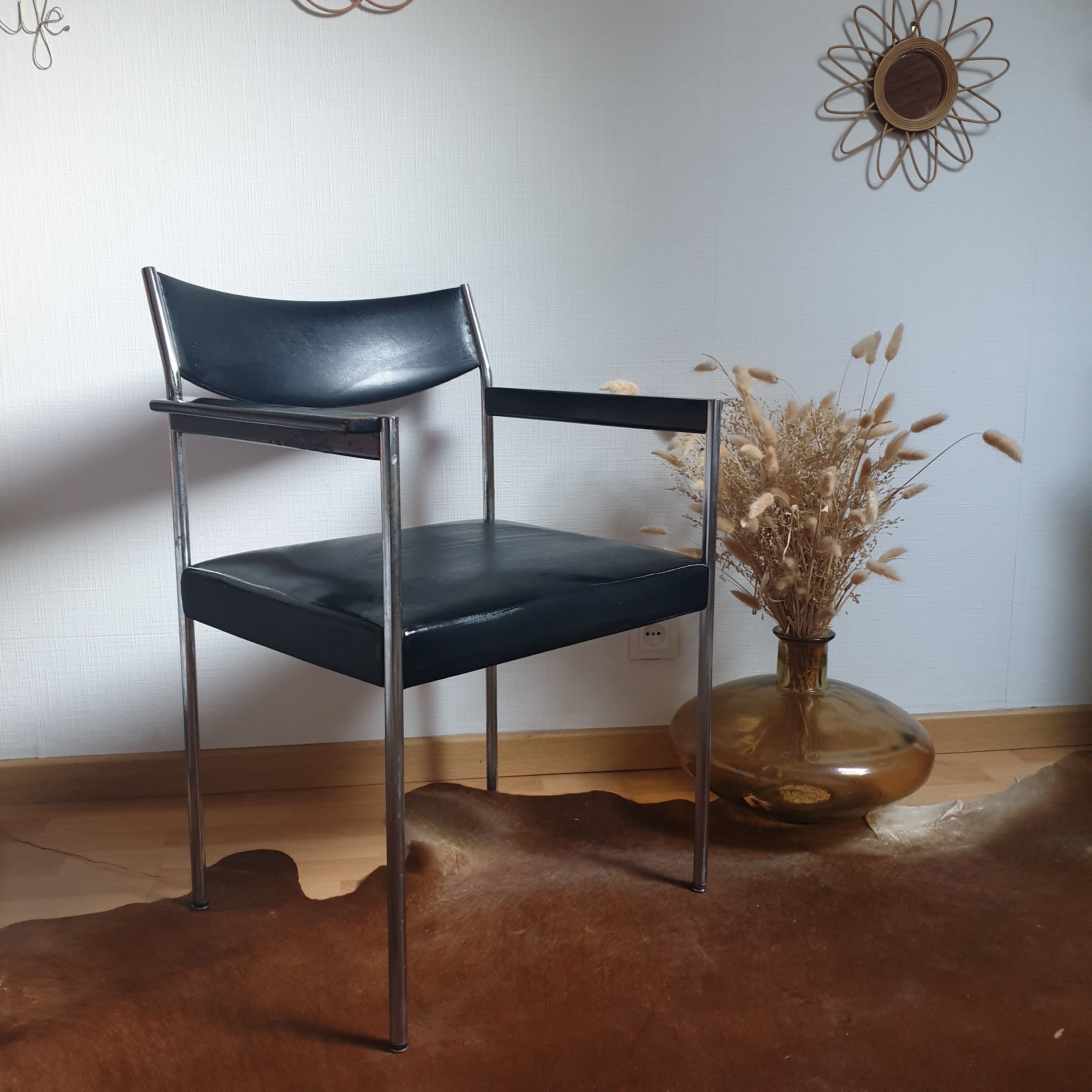 Fauteuil Edelf Bandixen vintage