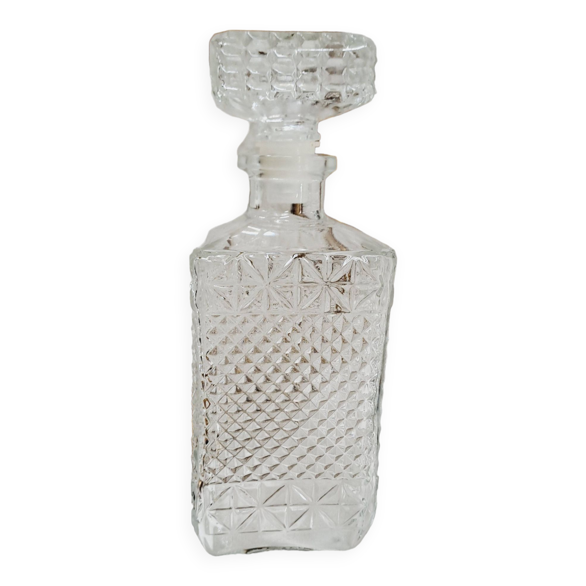 Carafe à whisky pointes de diamant