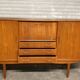 Vintage Scandinavian teak enfilade Clausen & son