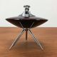 Spage age table lighter, tripod flying saucer