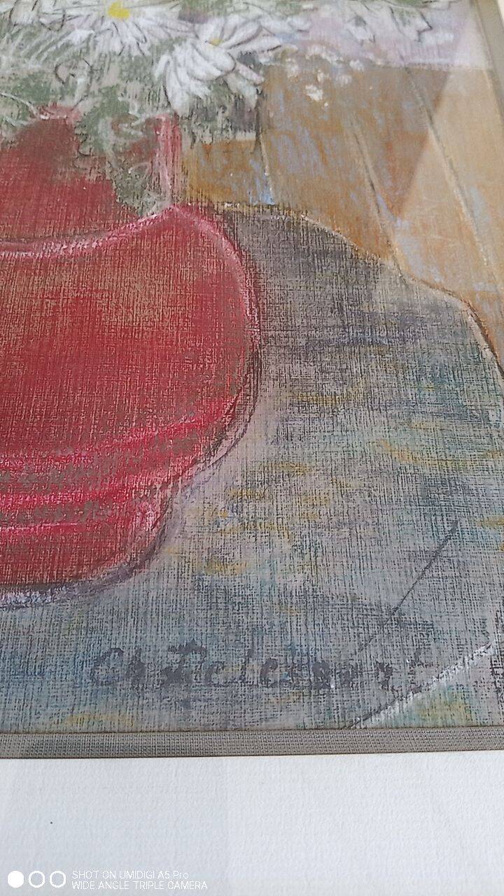 Pastel - Christine Delessert - 48 x 34 cm - bouquet of flowers