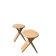 Lot de 2 Tabourets pliants style Suzy Adrian Reed