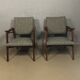 Fauteuils en teck vintage