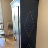 Painted nineteenth century cabinet