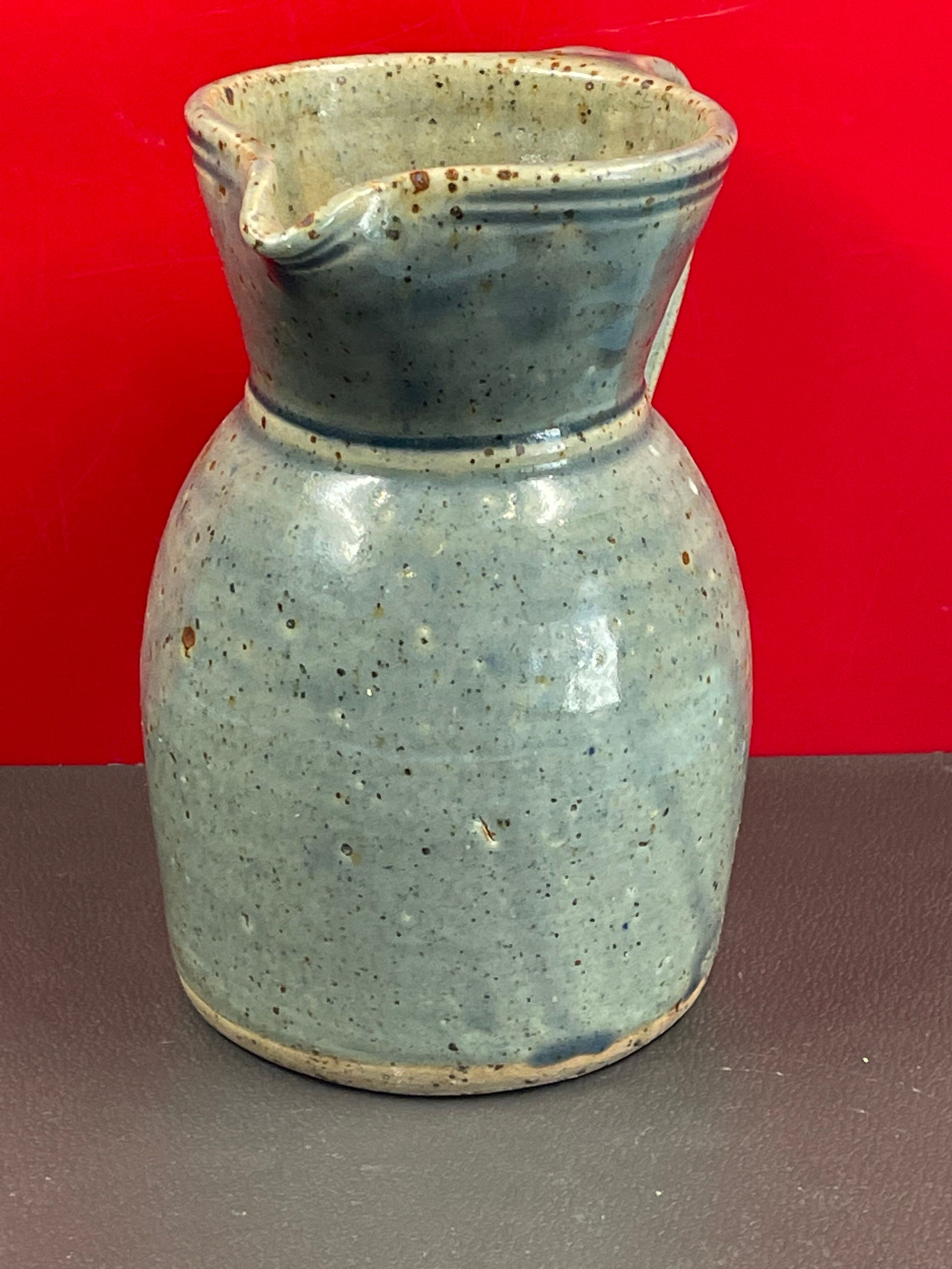 sandstone La Borne jacques Migeon Pichet carafe 17,5 cm - Cher