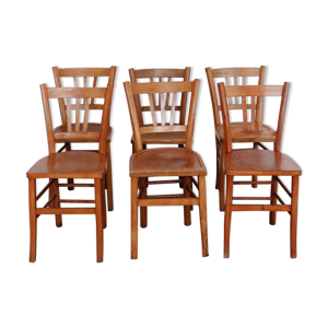 lot de 6 chaises bistrot Luterma