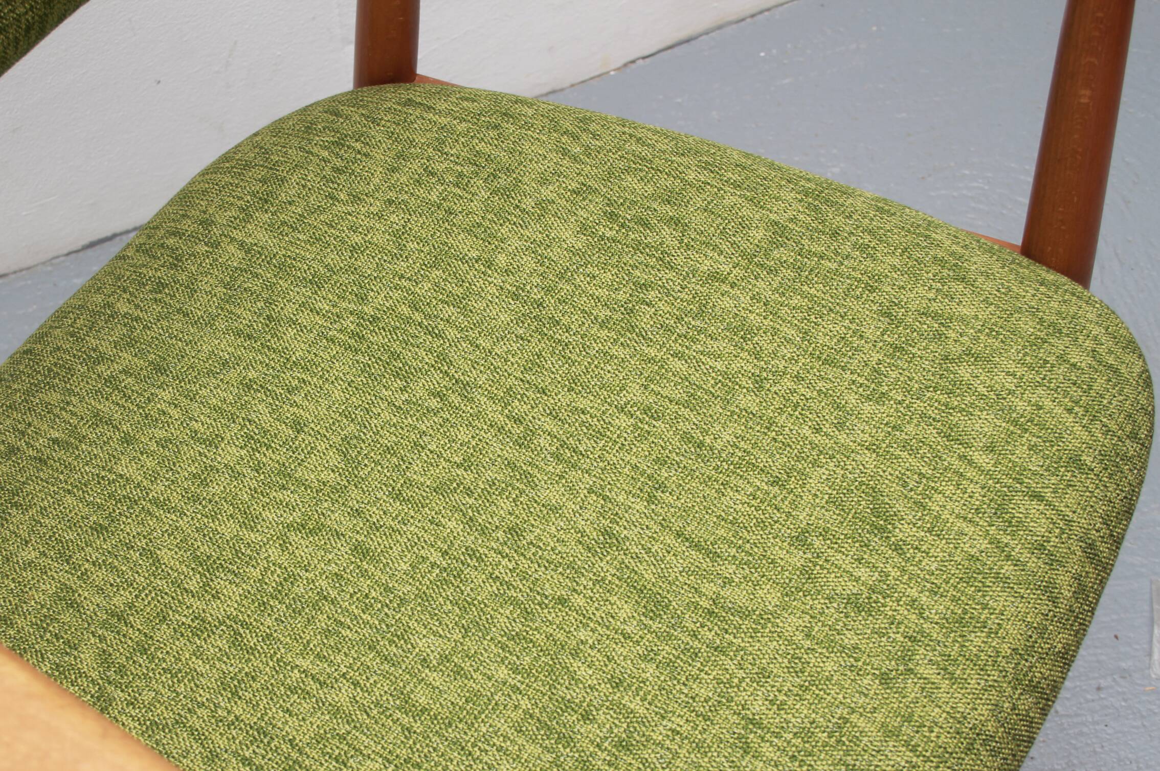 1960s armchair in green