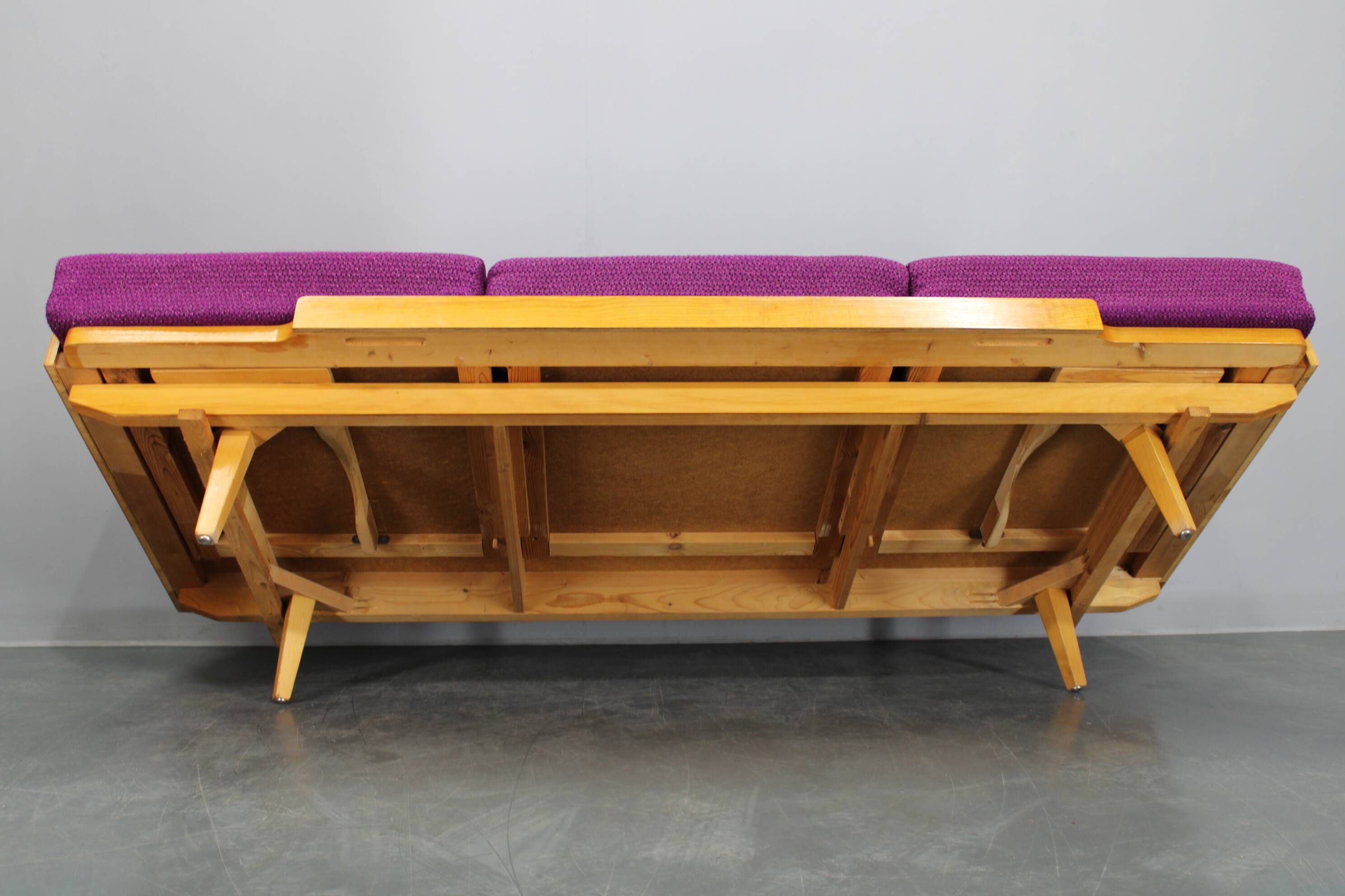 1960s Convertible 3-Seater Sofa by Jitona , Czechoslovakia