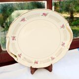 Set 10 flat plates and St Amand dish