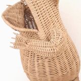 Rattan frog Olivier Cajan, 1970