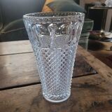 Vintage thick glass vase