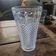 Vintage thick glass vase