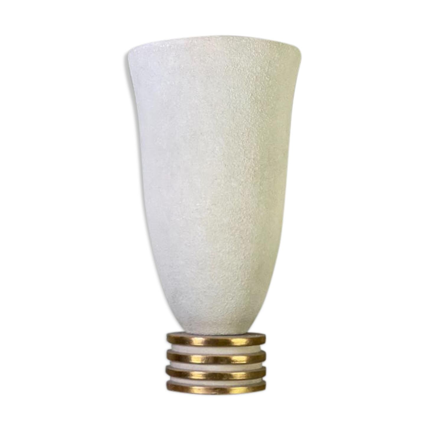Art deco sandstone lamp around 1940