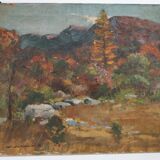 Autumn Landscape - Oil 1930-40