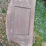 Commode ancienne marqueterie style louis xvi plateau marbre