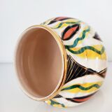 Hubert Bequet vase in earthenware